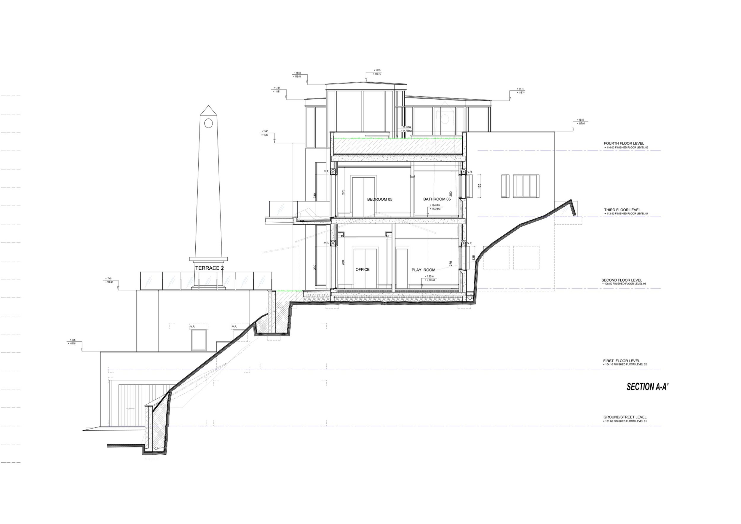 Maison contemporaine Gibraltar section aa