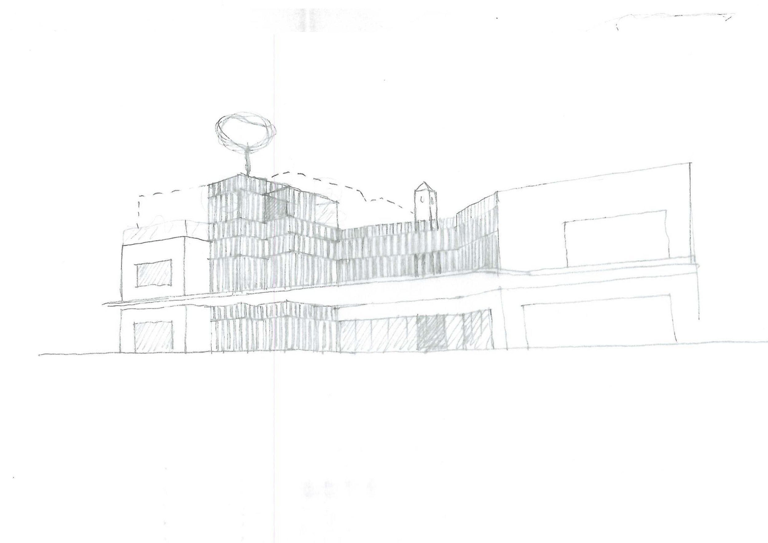 Maison contemporaine Gibraltar croquis 4
