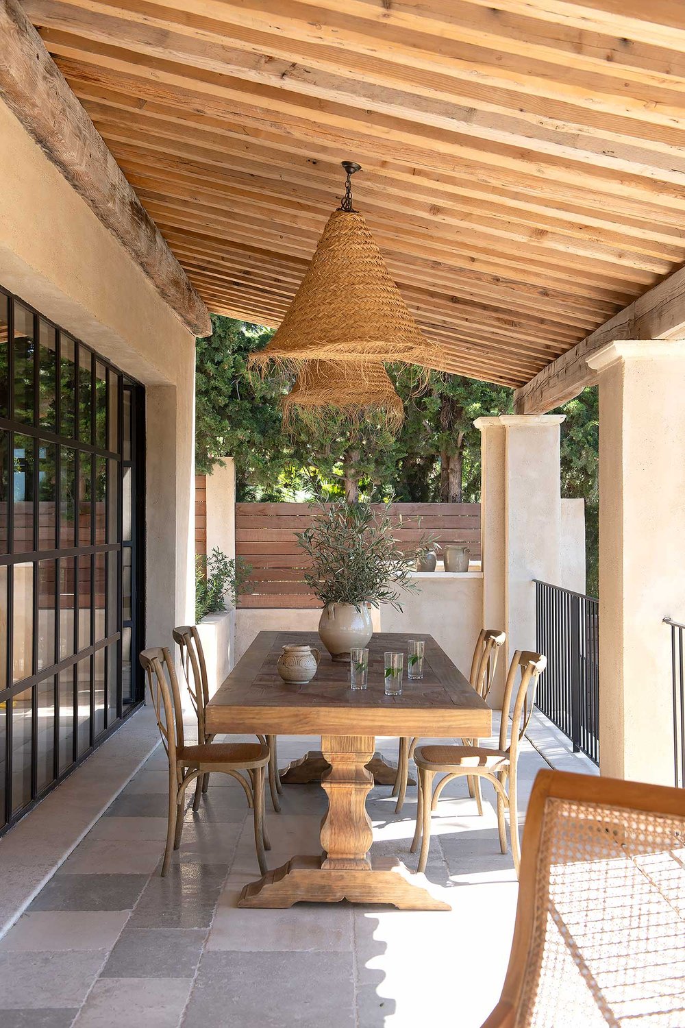 David Price Design Architecture Nouvelle maison Cassis balcon extérieur