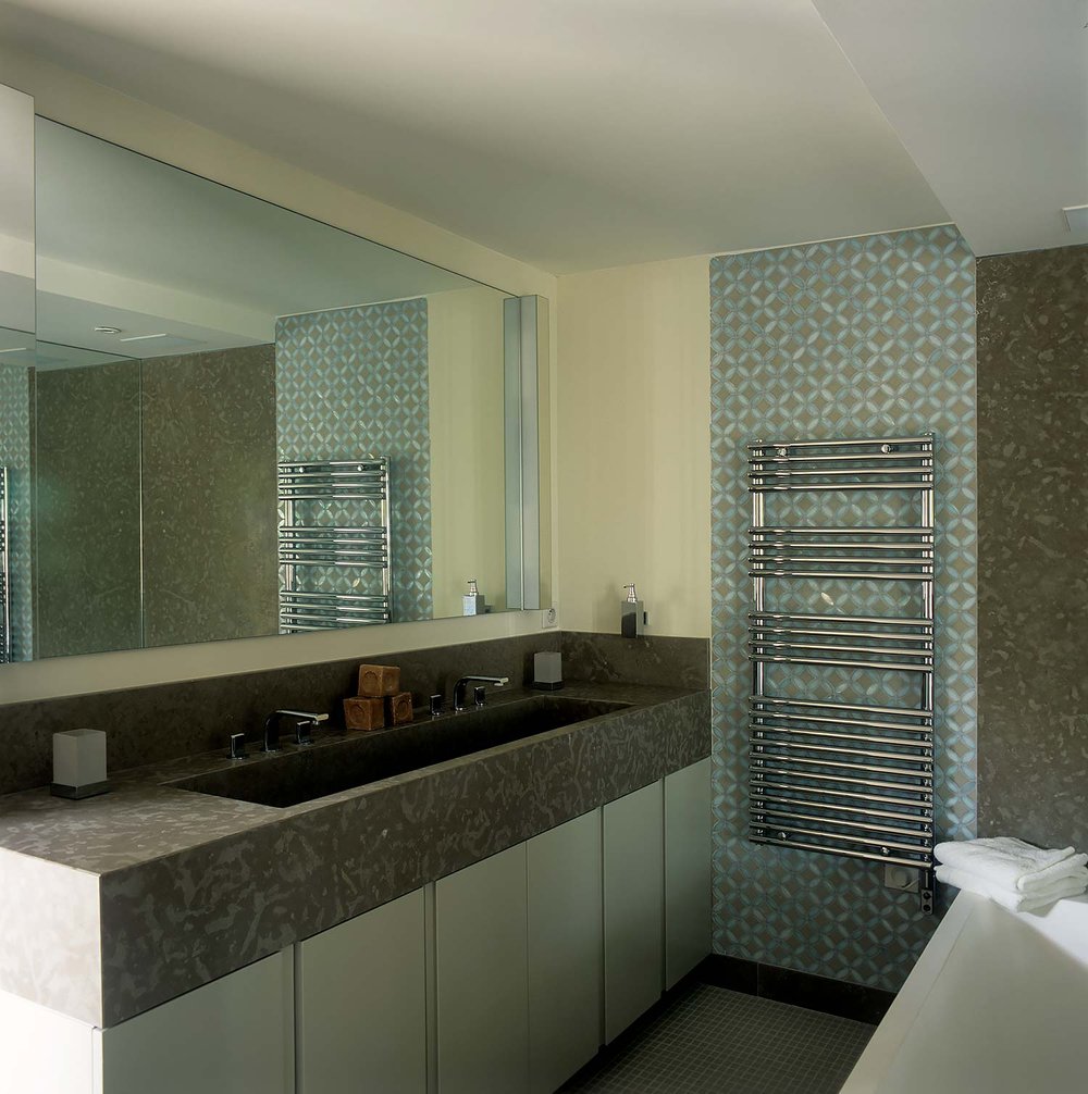 contemporary villa mouans sartoux dining bathroom