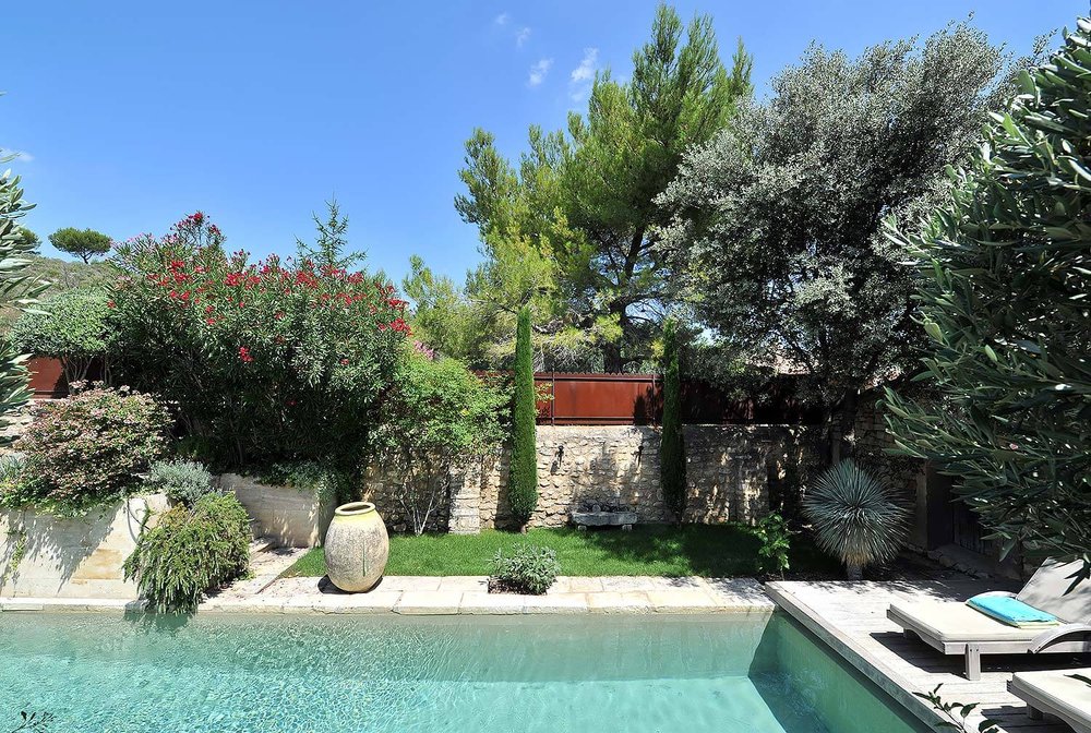 village house paradou garden pool