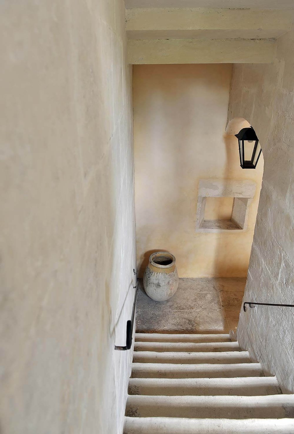 village house paradou stairs